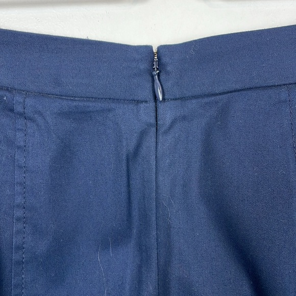 J Crew Career Straight Pencil Skirt Lined Pleated Back Hem Zip Closure Women 4 - Picture 12 of 12